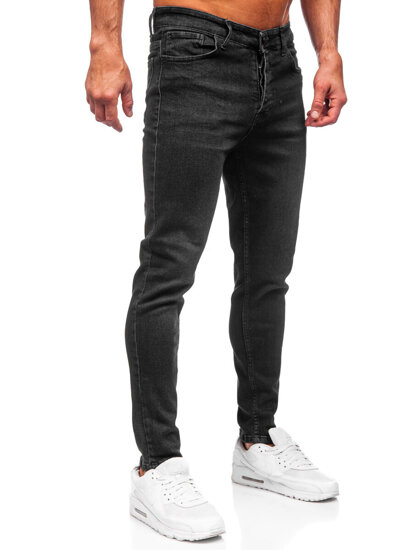 Herr Jeans Slim Fit Svart Bolf 6131