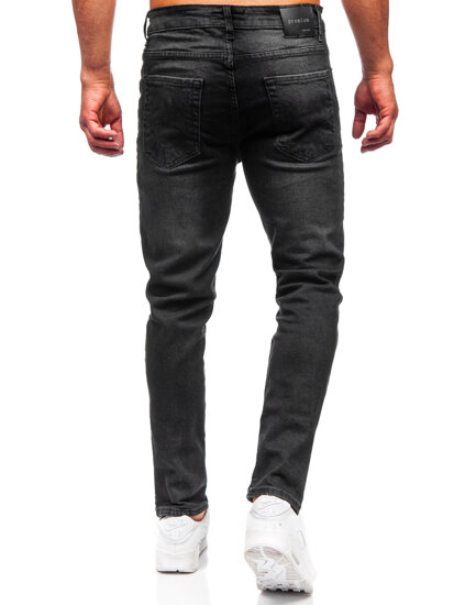 Herr Jeans Slim Fit Svart Bolf 6489