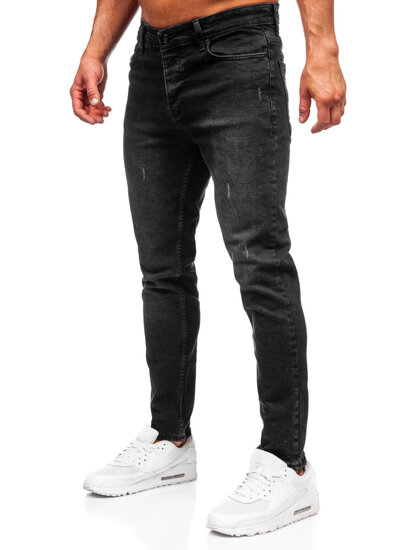 Herr Jeans Slim Fit Svart Bolf 6494