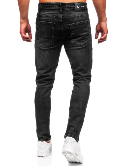 Herr Jeans Slim Fit Svart Bolf 6494