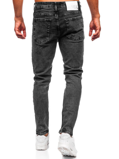 Herr Jeans Slim Fit Svart Bolf 6499