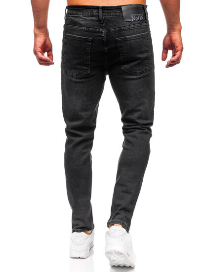 Herr Jeans Slim Fit Svart Bolf 6504