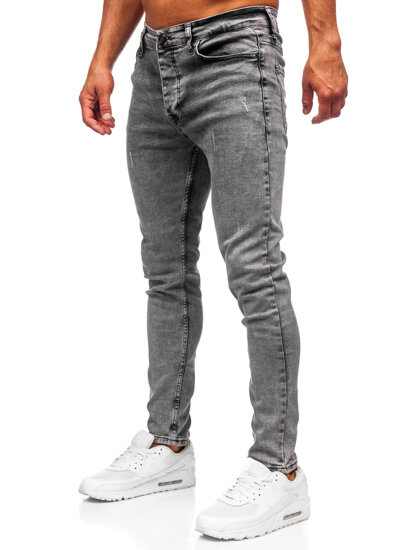 Herr Jeans Slim Fit Svart Bolf 6512