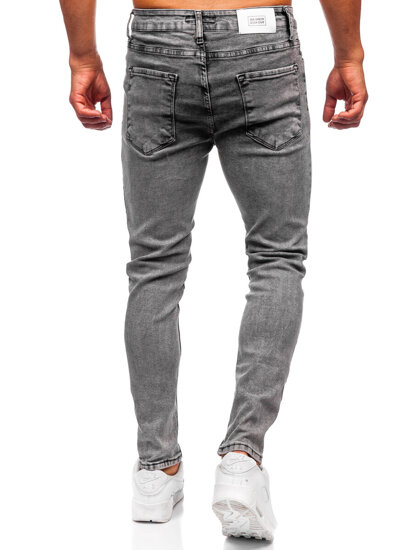 Herr Jeans Slim Fit Svart Bolf 6512