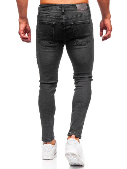 Herr Jeans Slim Fit Svart Bolf 6513