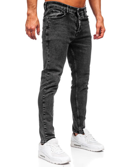 Herr Jeans Slim Fit Svart Bolf 6519