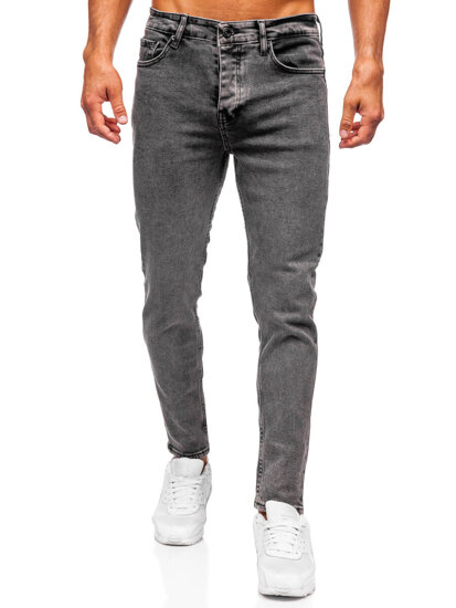 Herr Jeans Slim Fit Svart Bolf 6521