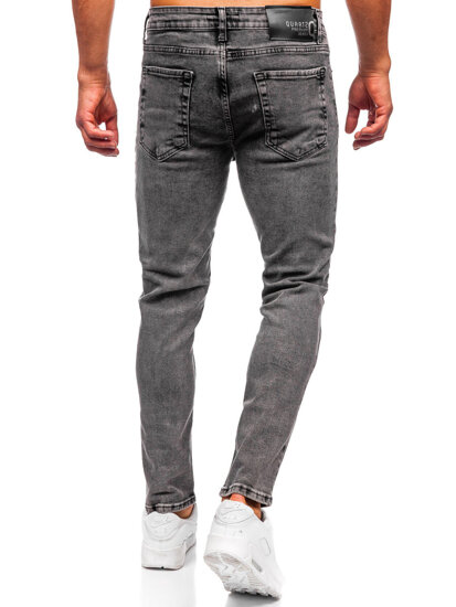 Herr Jeans Slim Fit Svart Bolf 6521