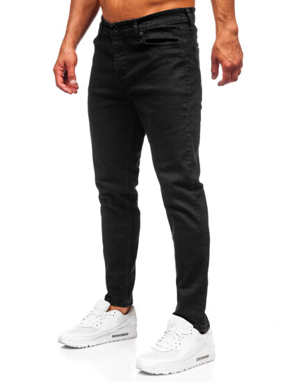 Herr Jeans Slim Fit Svart Bolf 6522