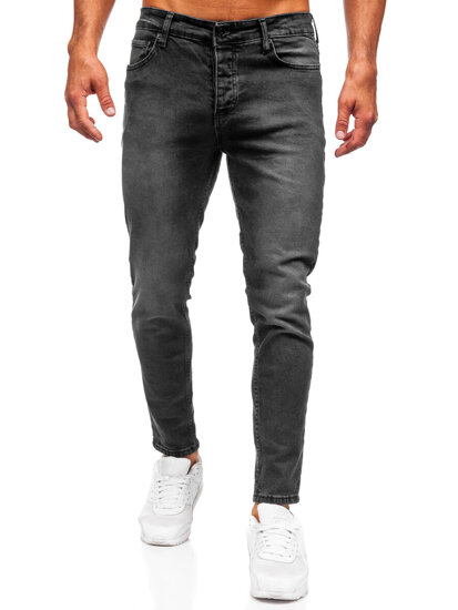 Herr Jeans Slim Fit Svart Bolf 6523