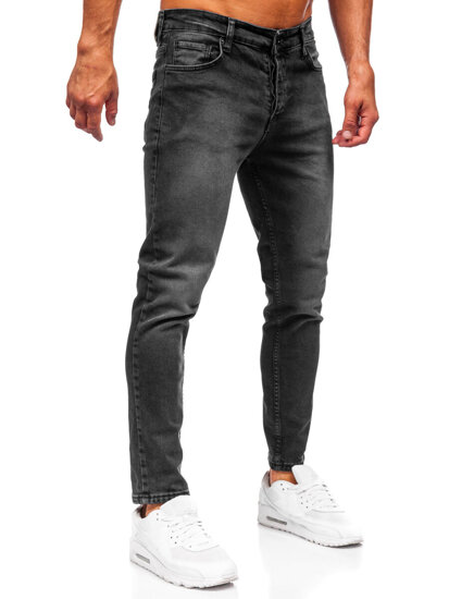 Herr Jeans Slim Fit Svart Bolf 6523