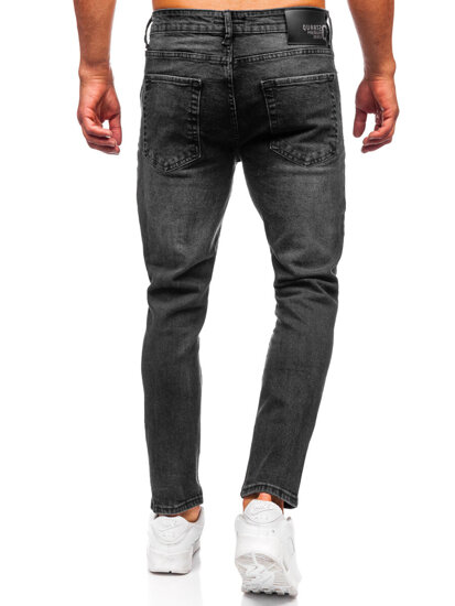 Herr Jeans Slim Fit Svart Bolf 6526