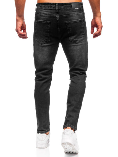 Herr Jeans Slim Fit Svart Bolf 6530