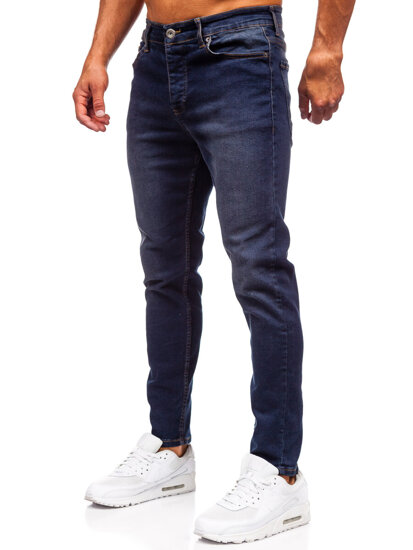 Herr Jeans Slim Fit Svart Bolf 6576