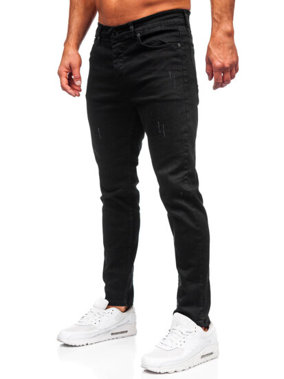 Herr Jeans Slim Fit Svart Bolf 6675