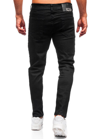 Herr Jeans Slim Fit Svart Bolf 6675