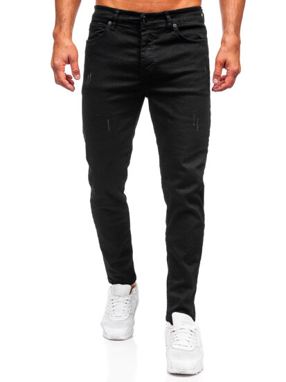 Herr Jeans Slim Fit Svart Bolf 6675