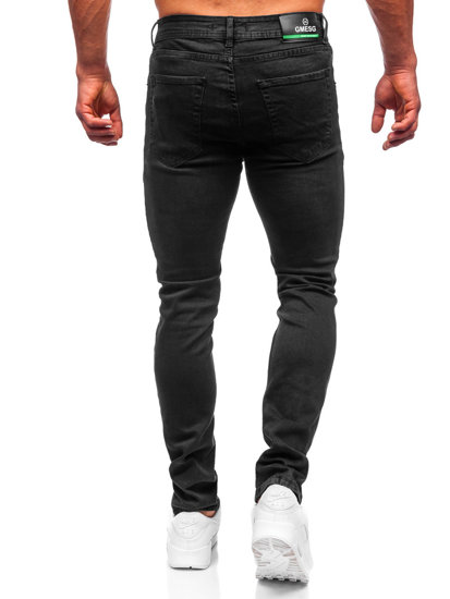 Herr Jeans Slim Fit Svart Bolf 6693S