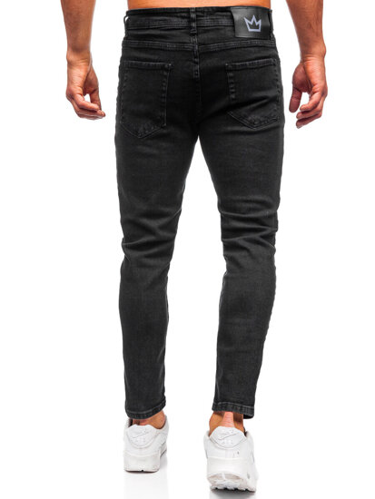 Herr Jeans Slim Fit Svart Bolf 6853