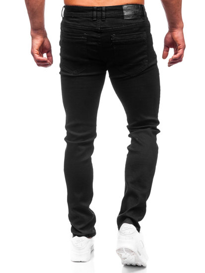 Herr Jeans Slim Fit Svart Bolf E7838