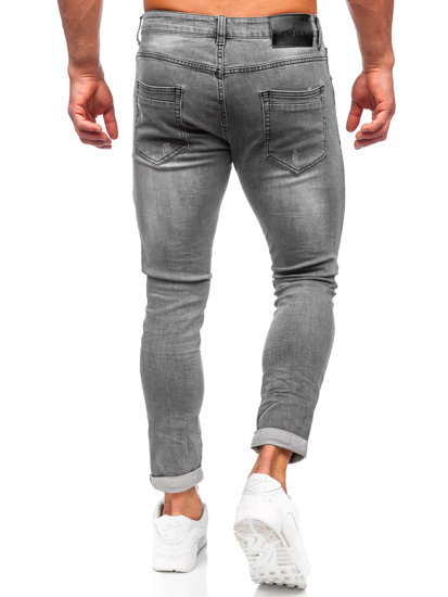 Herr Jeans Slim Fit Svart Bolf KS2082