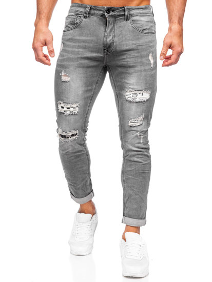 Herr Jeans Slim Fit Svart Bolf KS2082