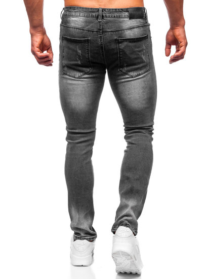 Herr Jeans Slim Fit Svart Bolf MP0056G