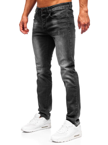 Herr Jeans Slim Fit Svart Bolf MP0064N