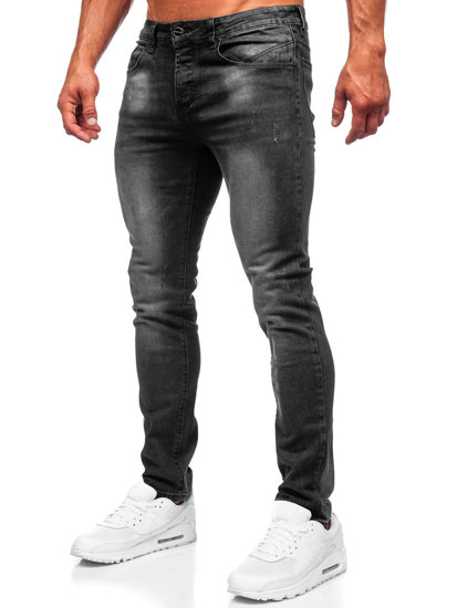 Herr Jeans Slim Fit Svart Bolf MP0066N