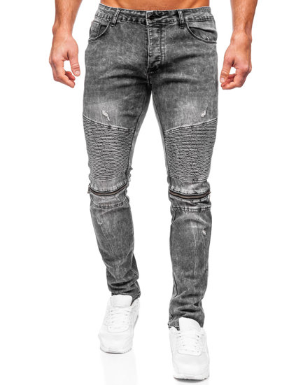 Herr Jeans Slim Fit Svart Bolf MP0069N