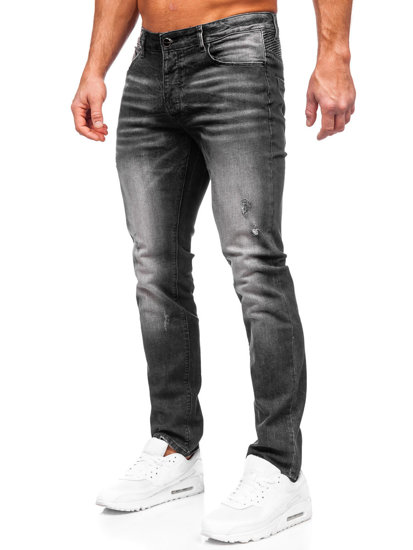 Herr Jeans Slim Fit Svart Bolf MP0070N