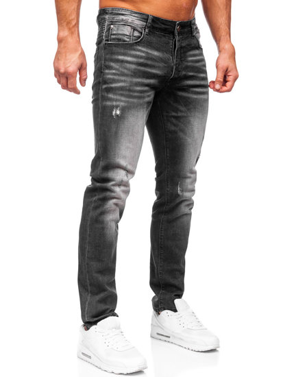 Herr Jeans Slim Fit Svart Bolf MP0070N