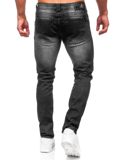 Herr Jeans Slim Fit Svart Bolf MP0086N