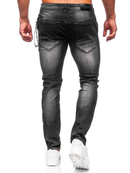 Herr Jeans Slim Fit Svart Bolf MP0091N