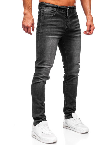 Herr Jeans Slim Fit Svart Bolf MP0141N