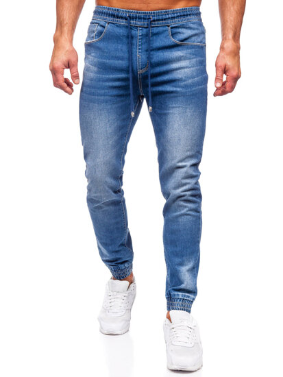 Herr Jeans-joggers Blå Bolf MP0272BC