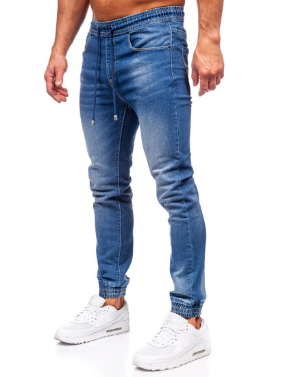 Herr Jeans-joggers Blå Bolf MP0272BC