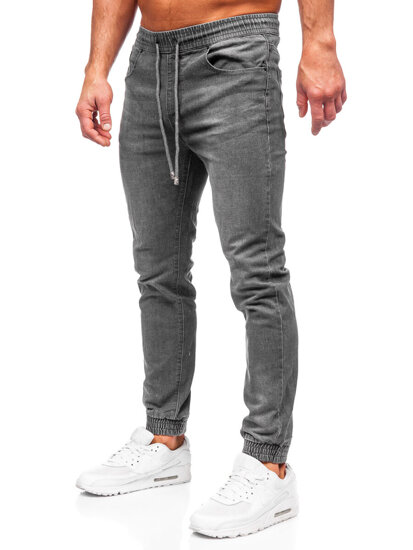 Herr Jeans-joggers Grafitgrå Bolf MP0275GC