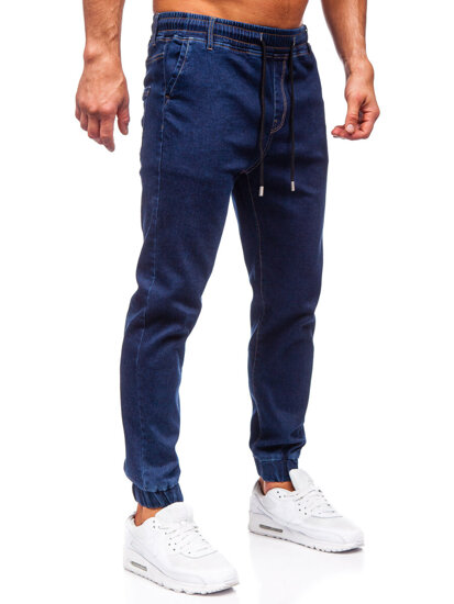 Herr Jeans-joggers Marinblå Bolf 8136