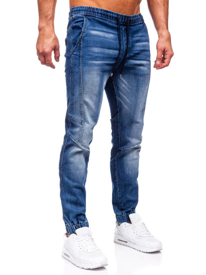 Herr Jeans-joggers Marinblå Bolf MP0115BS