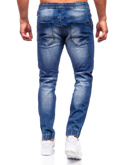 Herr Jeans-joggers Marinblå Bolf MP0115BS