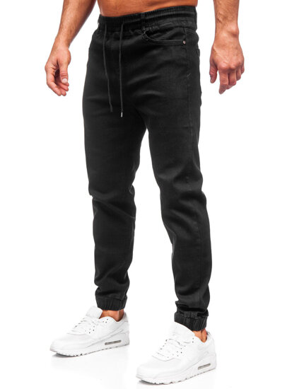 Herr Jeans-joggers Svart Bolf 8103