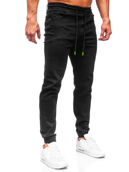 Herr Jeans-joggers Svart Bolf 8105