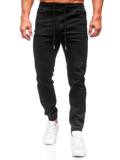 Herr Jeans-joggers Svart Bolf 8105