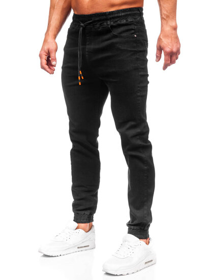 Herr Jeans-joggers Svart Bolf 8112