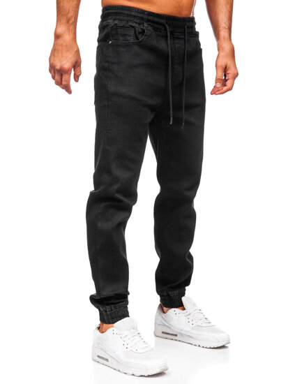 Herr Jeans-joggers Svart Bolf 8161