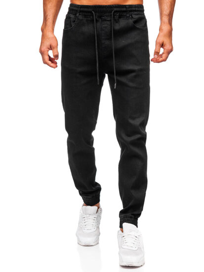 Herr Jeans-joggers Svart Bolf 8161