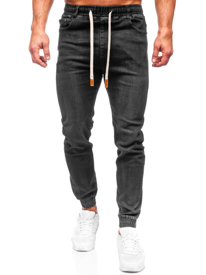 Herr Jeans-joggers Svart Bolf 9070