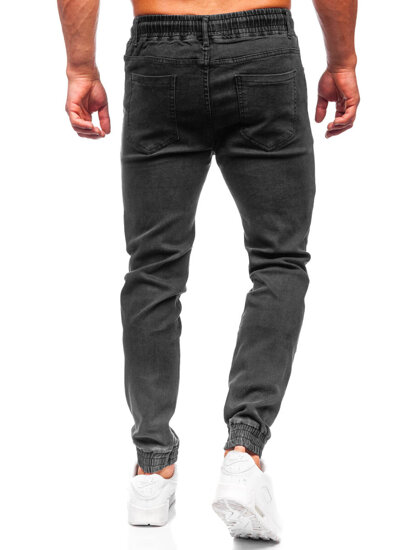 Herr Jeans-joggers Svart Bolf 9102