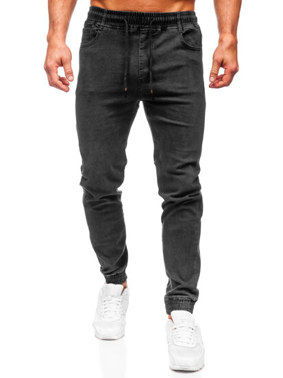 Herr Jeans-joggers Svart Bolf 9102